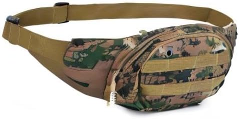 DAITET Crossbody Fanny Pack for Men&Women,Large Waist Bag & Hip Bum Bag with Adjustable Strap for Outdoors Workout Traveling Casual Running Hiking Cycling