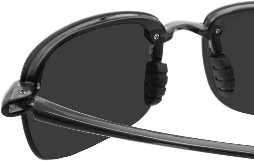 JULI Sports Sunglasses for Men Women Tr90 Rimless Frame for Running Fishing Baseball Driving MJ8001