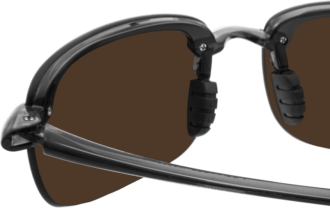 JULI Sports Sunglasses for Men Women Tr90 Rimless Frame for Running Fishing Baseball Driving MJ8001