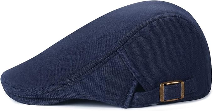 WETOO Men's Flat Cap Gatsby Newsboy Lvy Irish Hats Driving Cabbie Hunting Cap