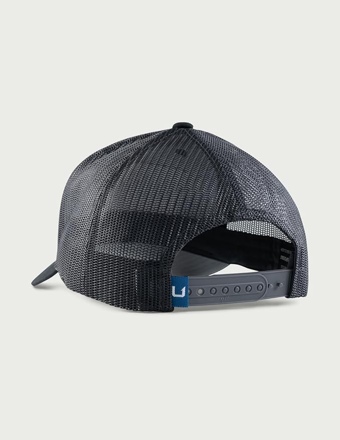 HUK Men's Trucker, Anti-Glare Snapback Fishing Hat