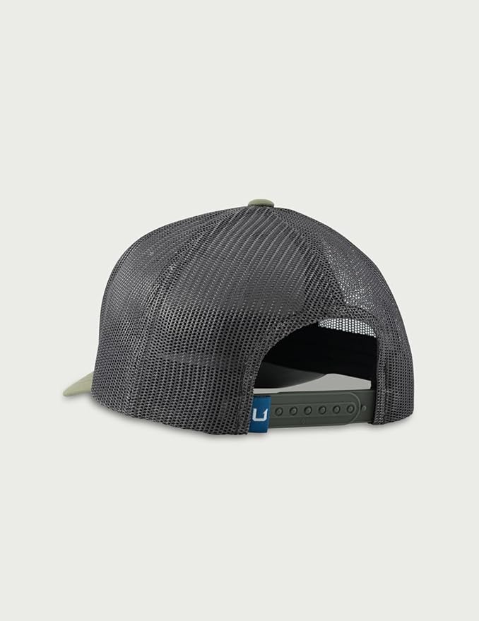 HUK Men's Trucker, Anti-Glare Snapback Fishing Hat