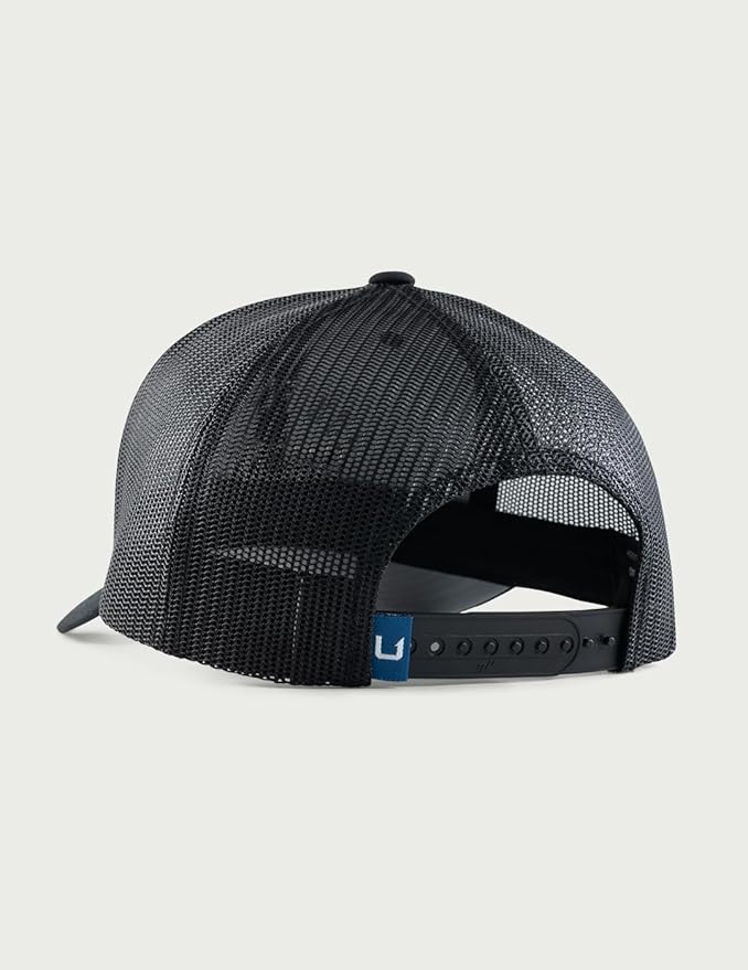 HUK Men's Trucker, Anti-Glare Snapback Fishing Hat