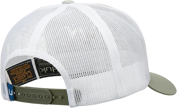 HUK Men's Trucker, Anti-Glare Snapback Fishing Hat