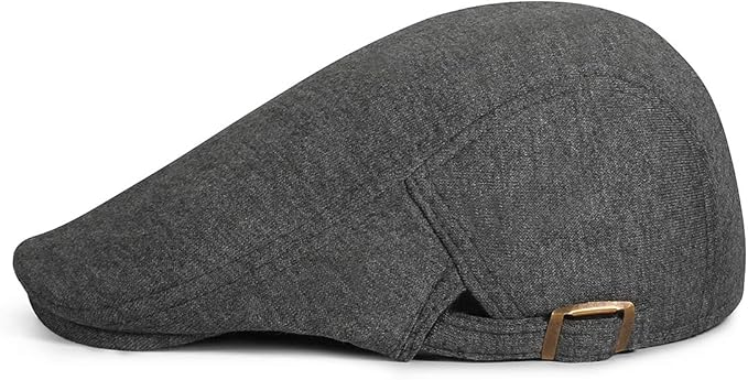 WETOO Men's Flat Cap Gatsby Newsboy Lvy Irish Hats Driving Cabbie Hunting Cap