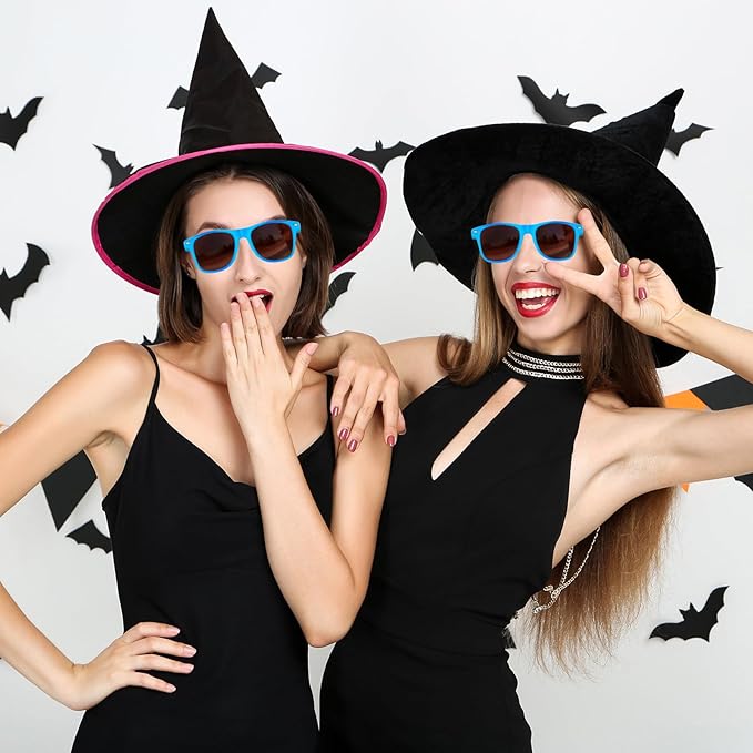 ASTARON Black Sunglasses Bulk, 6/12/24/48 Pack Sunglasses Party Favors for Summer Beach Pool Birthday Wedding Party Supplies