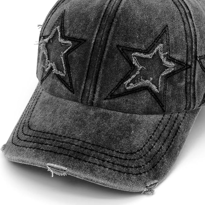 YeeHeen Vintage Washed Distressed Baseball Cap for Women Men Adjustable Sports Hat