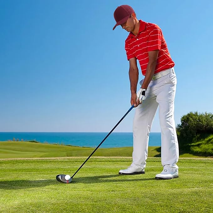 kozinu Quick Dry Baseball Cap Curved Brim Snapback Hat Laser Cut Mesh Ball Cap Golf Ball Cap for Men Women