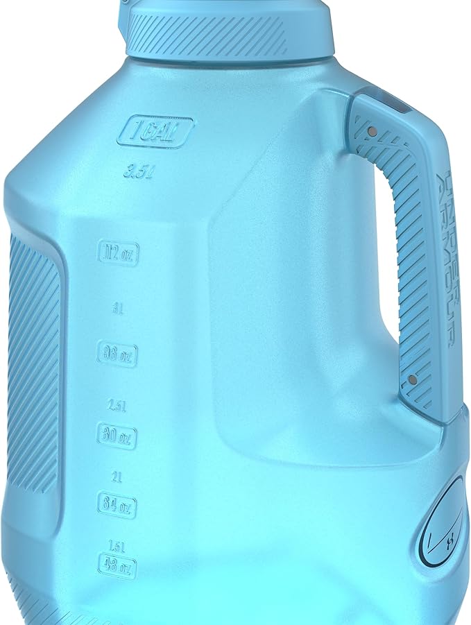 Under Armour 1 Gallon Water Bottle, Large Sports Jug, Durable, Gym Water Bottles for Men and Women, Football, Basketball