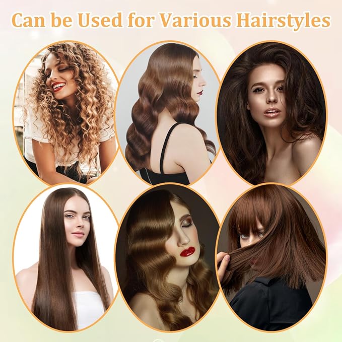 2 Pcs Adjustable Silicone Wig Grip Band Set, Elastic Wig Headbands, Fixed Non Slip Wigs Straps Women Men WigBands Sweat-Proof Hold WigCap Hairband for Keeping Wigs in Place(Black, Skin Color)