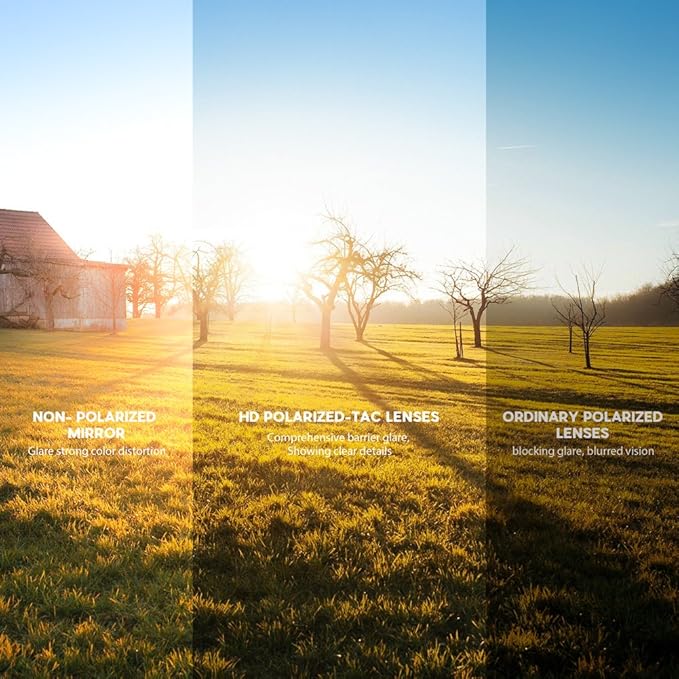 BEACOOL Polarized Sports Sunglasses for Men Women Youth Baseball Cycling Running Driving Fishing Golf Motorcycle TAC Glasses