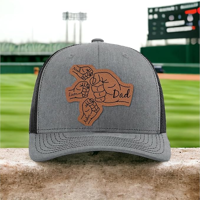 Custom Hat for Dad, Husband, Boyfriend, Daddy - Personalized Trucker Caps for Him - Birthday Gift for Men