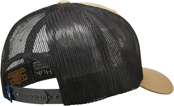 HUK Men's Trucker, Anti-Glare Snapback Fishing Hat