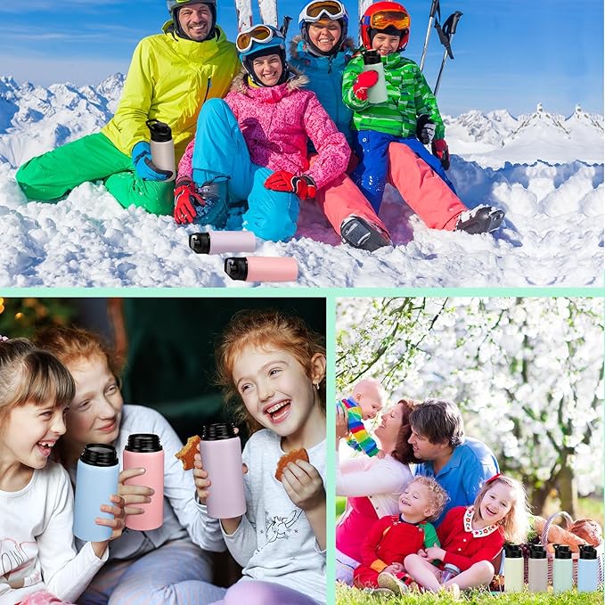 Domensi Aluminum Water Bottle Bulk Reusable Water Bottle, Lightweight Easy Carry Leakproof with Snap Lid Travel Bottles, for Gym Outdoor Sports Cycling Camping Fishing(20oz, 24 Pack)