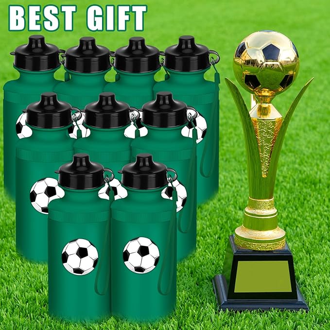 72 Pcs Reusable Water Bottles Bulk 20 oz Squeeze Plastic Sports Water Bottles with Nylon Strap Leak Proof Blank DIY Cups for Travel Hiking Cycling Sport Event Team Gifts