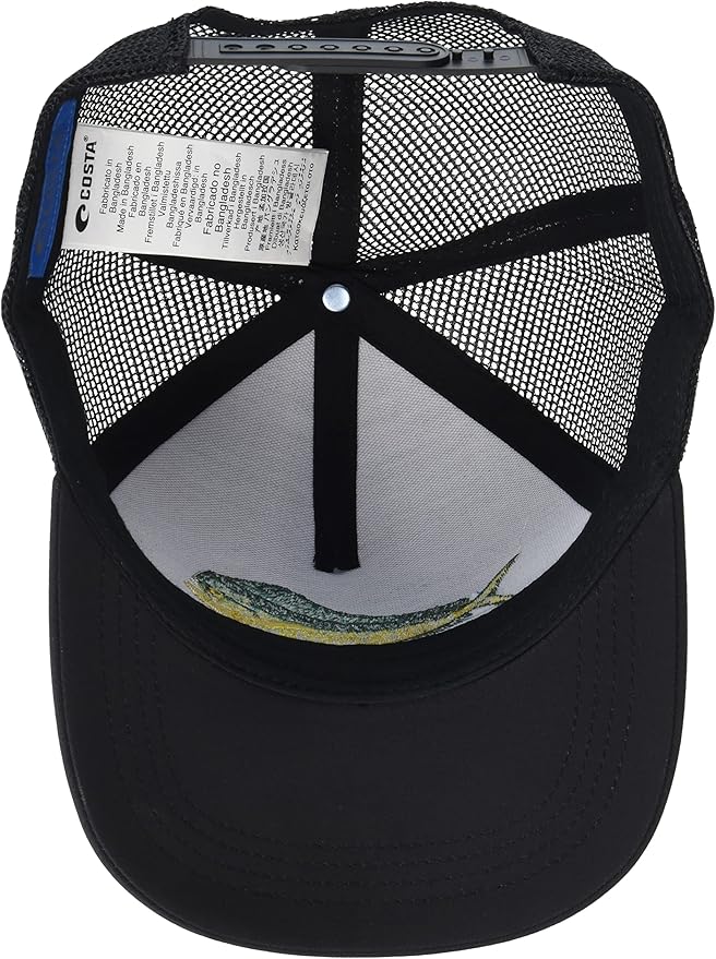 Costa Del Mar mens Stitched Trucker Dorado Hat