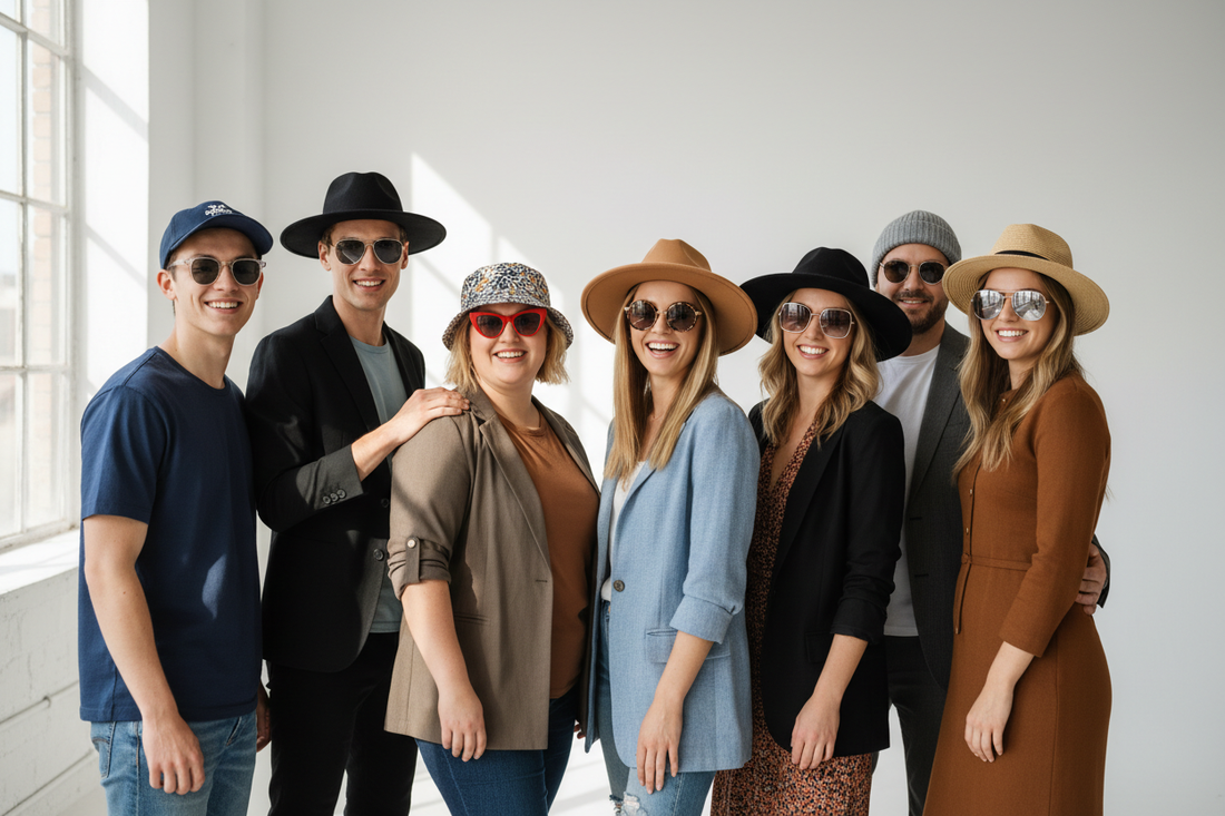 How to Choose the Perfect Hat & Sunglasses for Your Face Shape