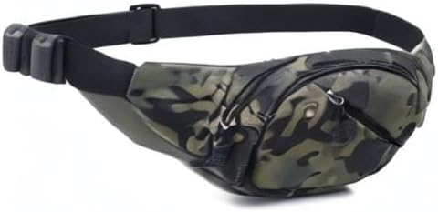 DAITET Crossbody Fanny Pack for Men&Women,Large Waist Bag & Hip Bum Bag with Adjustable Strap for Outdoors Workout Traveling Casual Running Hiking Cycling