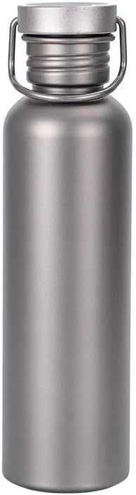 27.05oz Titanium Water Bottle with Lid, Wide Mouth Leakproof &Reusable,Lightweight Sports Drinking Bottle for Camping Hiking Running, Outdoor and Daily Hydration,2026 New Year's Gift.
