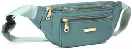 DAITET Crossbody Fanny Pack for Men&Women,Large Waist Bag & Hip Bum Bag with Adjustable Strap for Outdoors Workout Traveling Casual Running Hiking Cycling