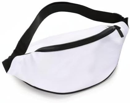 DAITET Crossbody Fanny Pack for Men&Women,Large Waist Bag & Hip Bum Bag with Adjustable Strap for Outdoors Workout Traveling Casual Running Hiking Cycling