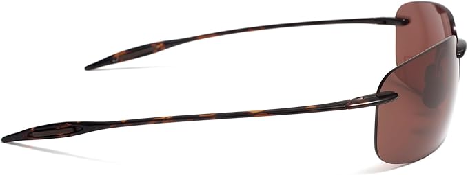 JULI Sports Sunglasses for Men Women Tr90 Rimless Frame for Running Fishing Golf Surf Driving MJ8009