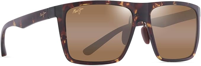 Maui Jim Polarized Men's Honokalani Rectangular Sunglasses