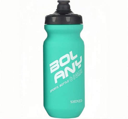 20oz Lightweight Sports Water Bottle PP Material BPA Free Squeeze Jet Straight Drink Cup Portable Outdoor Cycling Bottle (Azure)