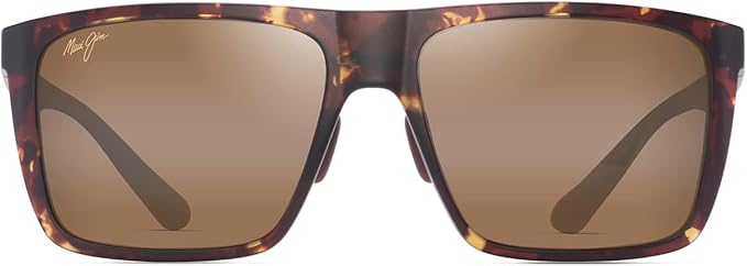Maui Jim Polarized Men's Honokalani Rectangular Sunglasses