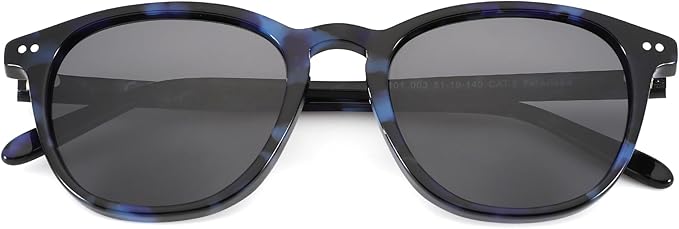 ZENOTTIC Round Polarized Sunglasses Women: UV400 Protection Classic Retro Circle Shades for Driving Fishing Golf Fashion