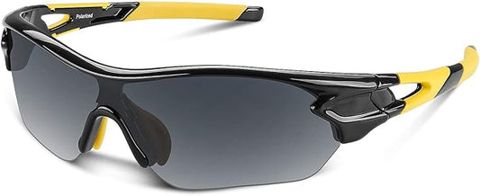 BEACOOL Polarized Sports Sunglasses for Men Women Youth Baseball Cycling Running Driving Fishing Golf Motorcycle TAC Glasses