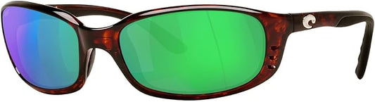 Costa Del Mar Sunglasses for Men - Brine Mens Polarized Sunglasses - Fishing, Boating & Beach UV Protection - Size 59-580P