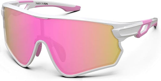BEACOOL Polarized Sports Sunglasses for Men Women Youth Baseball Cycling Running Driving Fishing Golf Motorcycle TAC Glasses