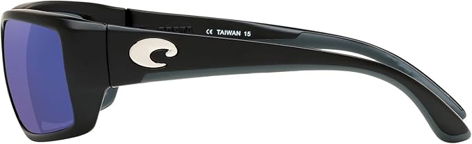 Costa Del Mar Men's Fantail Polarized Rectangular Sunglasses