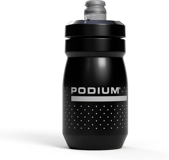 CamelBak Podium Bike Squeeze Water Bottle Black, 15oz
