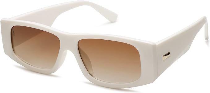 SOJOS Trendy Y2K Rectangle Polarized Sunglasses for Women Men Fashion Designer Rave Sunglasses SJ2228