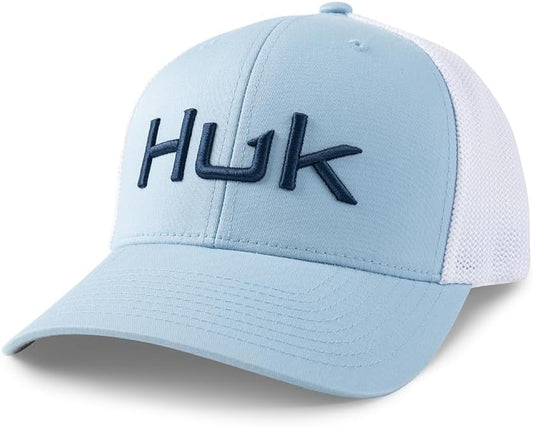 HUK Men's Trucker, Anti-Glare Snapback Fishing Hat