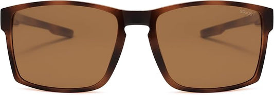 SOJOS Polarized Sunglasses for Driving, Outdoor Sports - Square UV Protection Shades Men Women