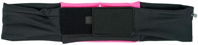 3 Pocket Adjustable Running Belt Waist Pack, Fanny Pack For Working Out With Sweat Resistant Backing, Holds All iPhone Models