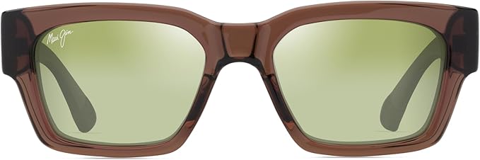 Maui Jim Polarized Men's and Women's Kenui Rectangular Sunglasses