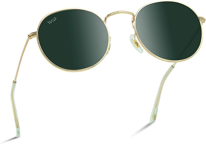 WearMe Pro - Reflective Lens Round Trendy Sunglasses