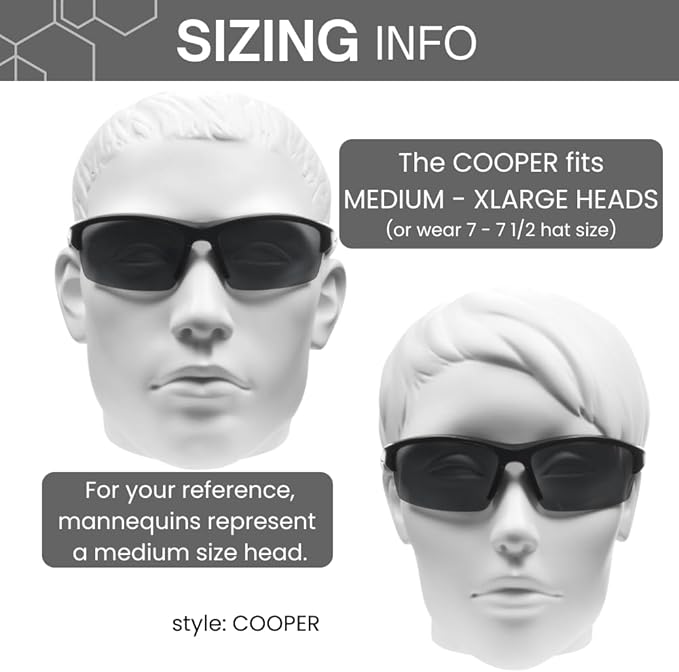 proSPORT Polarized Bifocal Reading Sunglasses Men Women Smoke Brown Lens Tinted Bi-Focal Reader