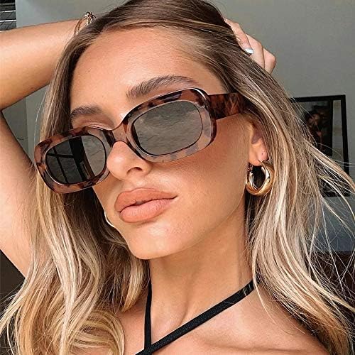 Kursan Small Rectangle Sunglasses for Women Men Square Frame Sun Glasses – 100% UV400 Protection