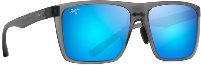 Maui Jim Polarized Men's Honokalani Rectangular Sunglasses