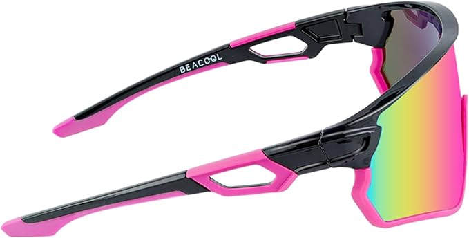 BEACOOL Polarized Sports Sunglasses for Men Women Youth Baseball Cycling Running Driving Fishing Golf Motorcycle TAC Glasses