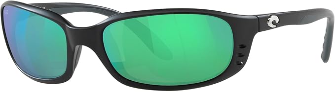 Costa Del Mar Sunglasses for Men - Brine Mens Polarized Sunglasses - Fishing, Boating & Beach UV Protection - Size 59-580G