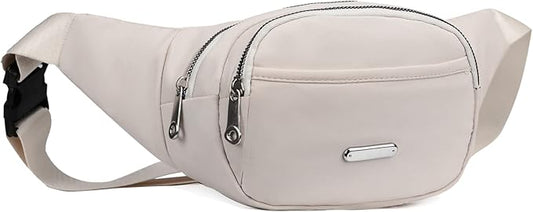 DAITET Crossbody Fanny Pack for Men&Women,Large Waist Bag & Hip Bum Bag with Adjustable Strap for Outdoors Workout Traveling Casual Running Hiking Cycling