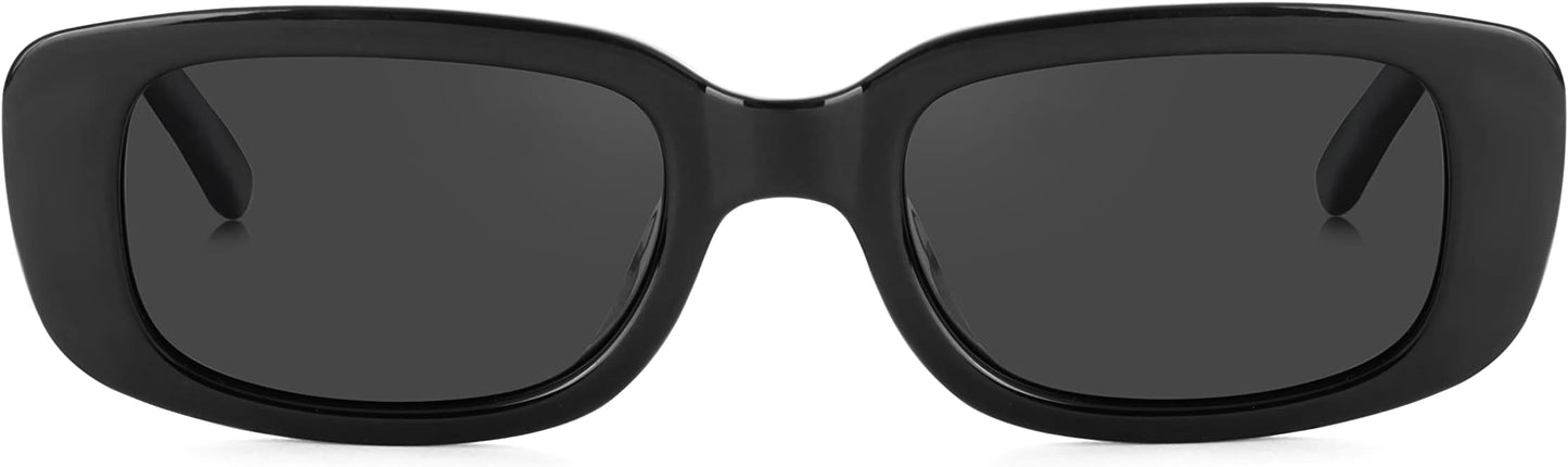 Kursan Small Rectangle Sunglasses for Women Men Square Frame Sun Glasses – 100% UV400 Protection