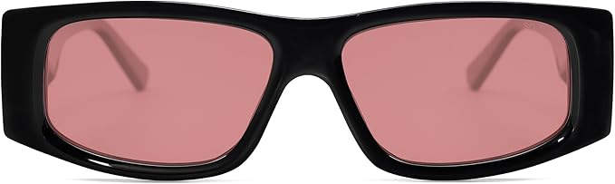 SOJOS Trendy Y2K Rectangle Polarized Sunglasses for Women Men Fashion Designer Rave Sunglasses SJ2228