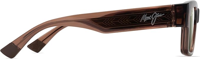 Maui Jim Polarized Men's and Women's Kenui Rectangular Sunglasses